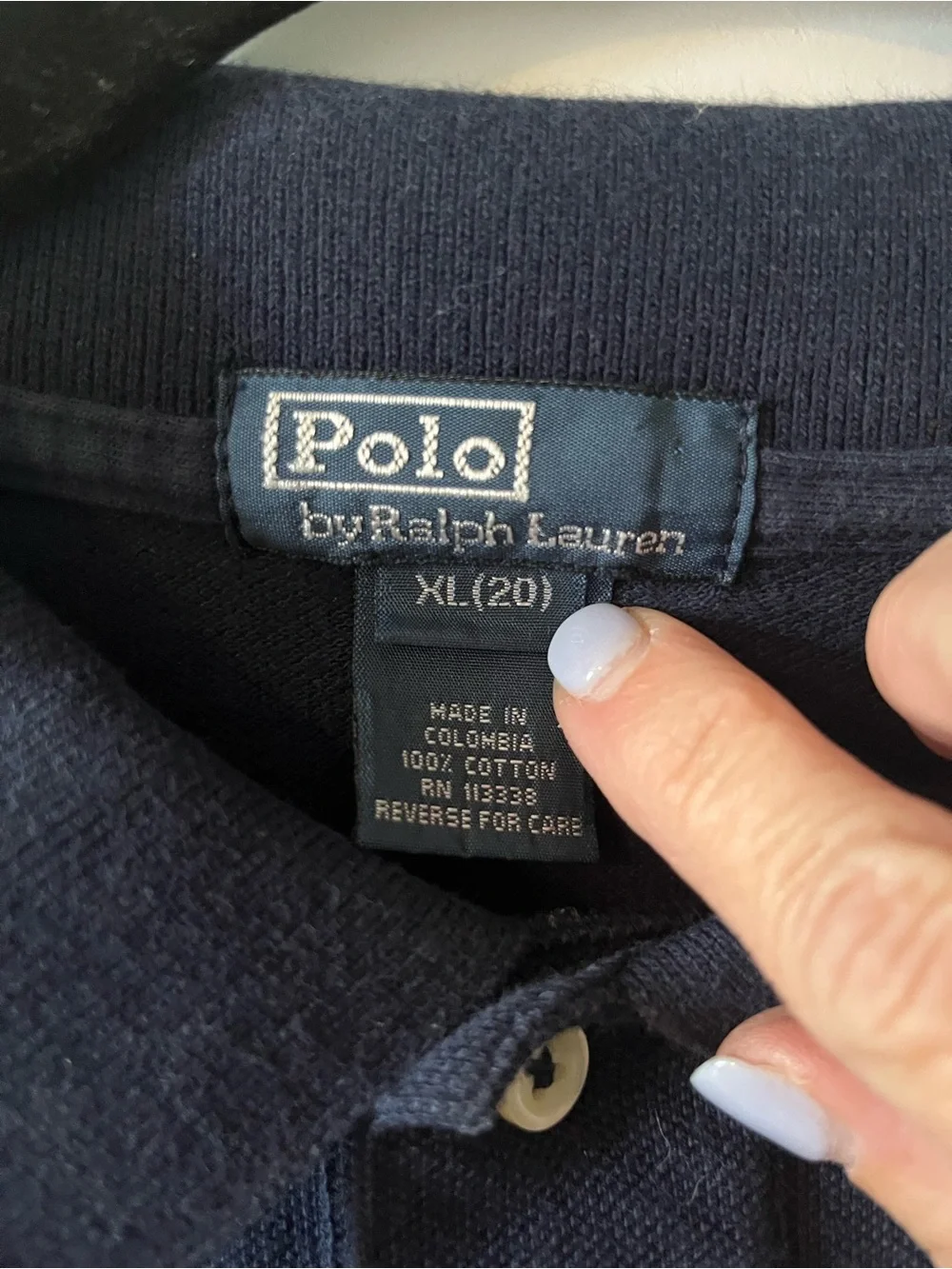 Polo by Ralph Lauren Youth Navy  Short-Sleeve Polo Shirt